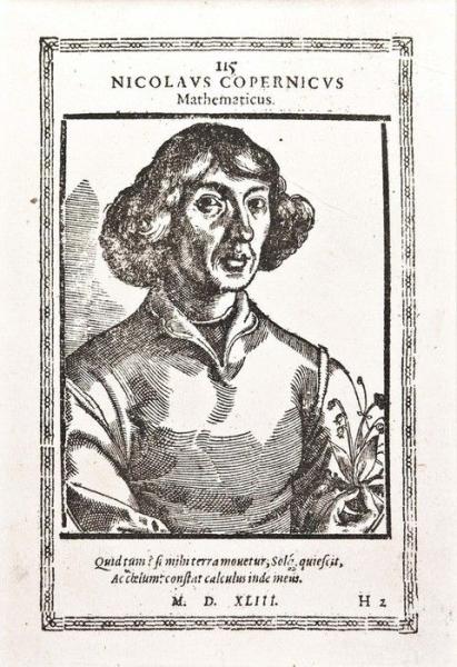 Tobiasz Stimmer, Portret Mikołaja Kopernika