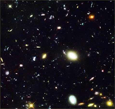 Photograph taken by the Hubble Space Telescope. Photo by NASA