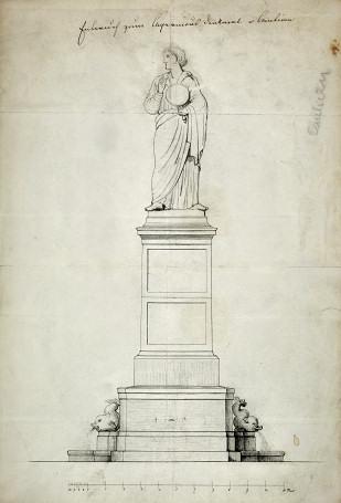 Caulian, A design of the monument of Nicolaus Copernicus in Toruń