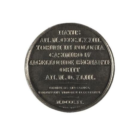 F. Godel, Medal in honor of Copernicus - reverse