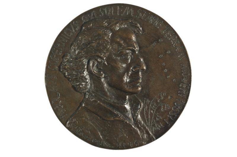 Konstanty Laszczka, Medallion with a bust of Copernicus