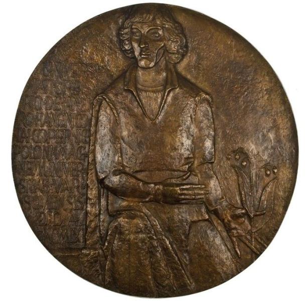 Józef Gosławski, Medallion with Nicolaus Copernicus