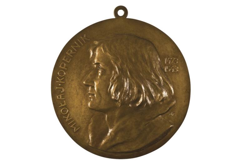 Jan Nalborczyk, Medallion Nicolaus Copernicus - obverse