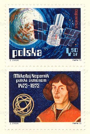 Zbigniew Stasik, Postage stamp No. 2109 from the „Space Exploration” series, 1973