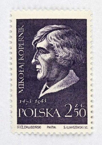 Czesław Chludziński, Stanisław Łukaszewski, Postage stamp No. 993 from the „Men of Science” series, December 10, 1959