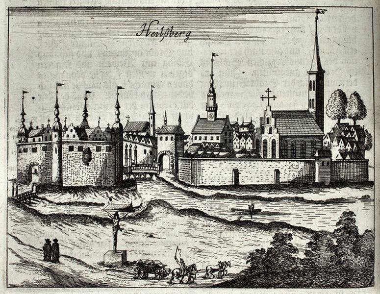 View of Lidzbark from the 17th century