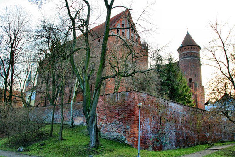Castle in Olsztyn